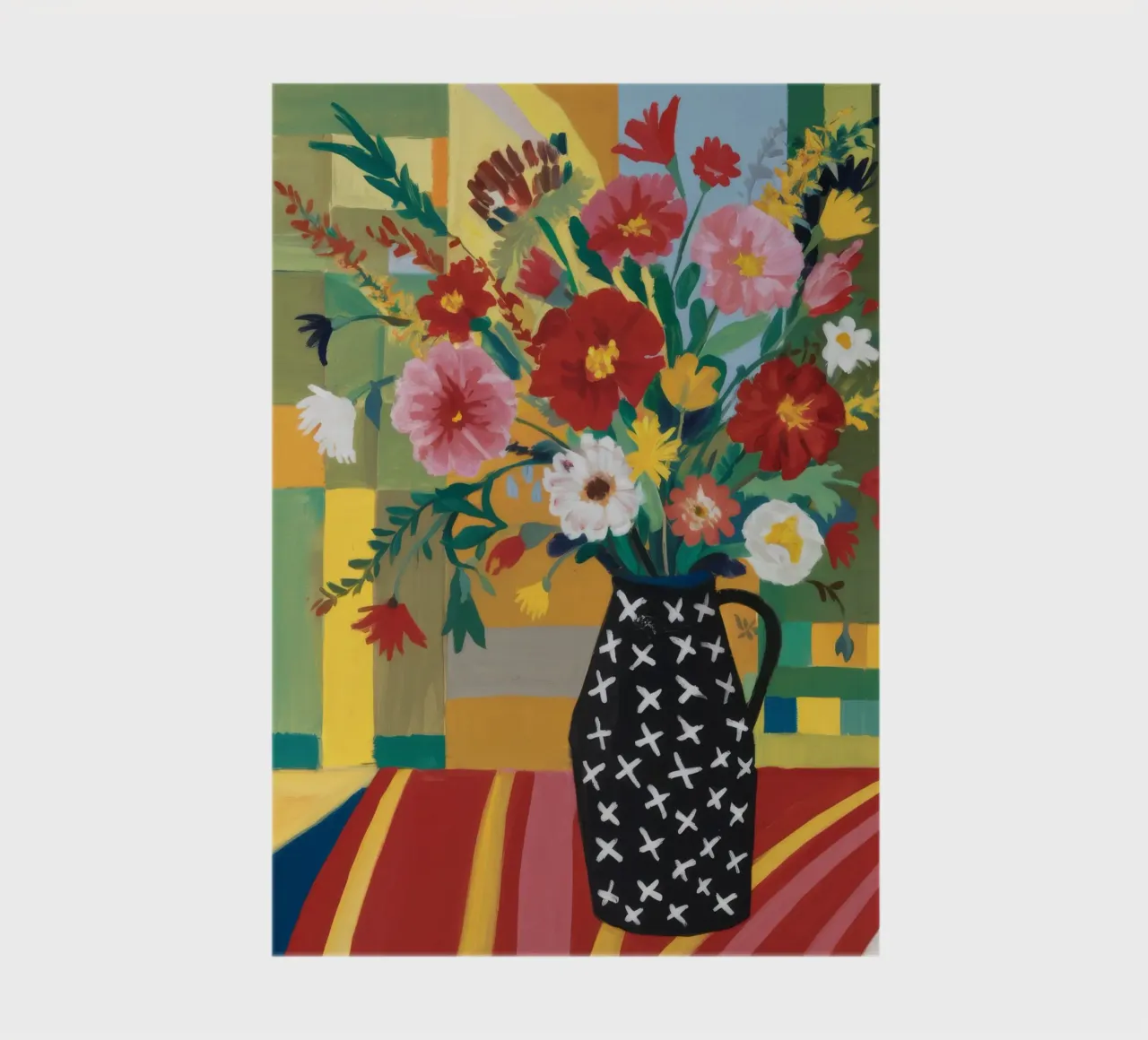Midnight Bloom Tapestry notebook by Fable Tempa
