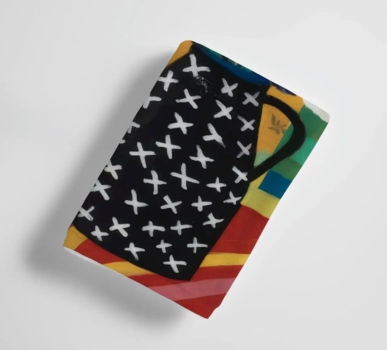 Midnight Bloom Tapestry towel by Fable Tempa