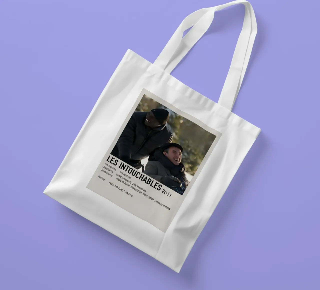 LES INTOUCHABLES 2011 borsa in juta da MVFminimalist