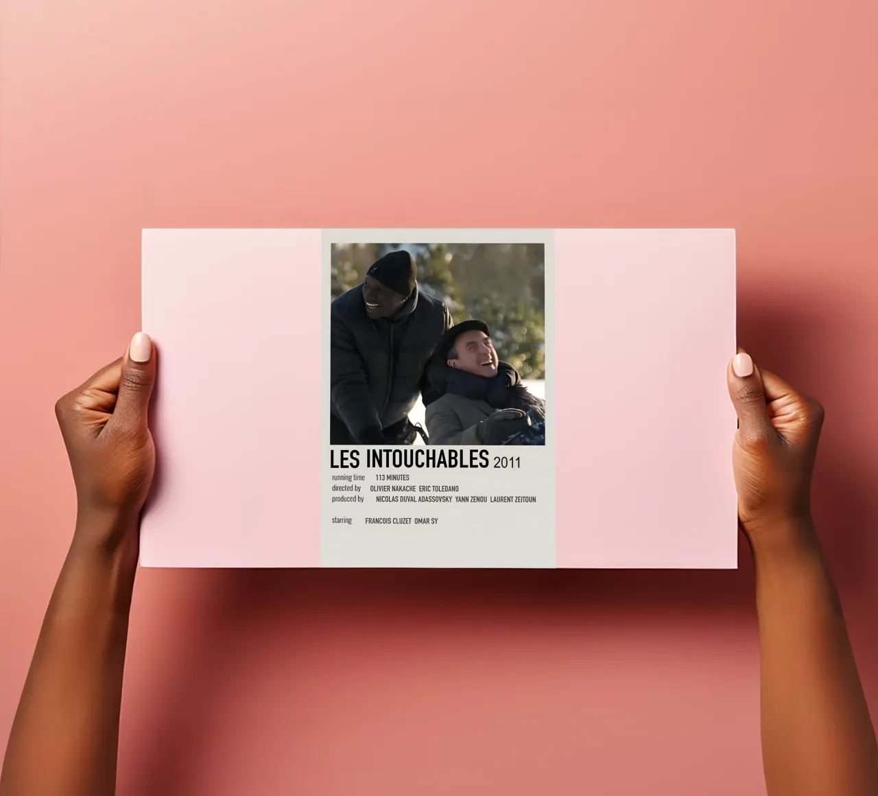 LES INTOUCHABLES 2011 sticker sheet by MVFminimalist
