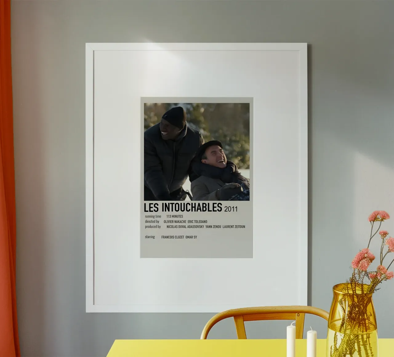 LES INTOUCHABLES 2011 carta hahnemühle da MVFminimalist