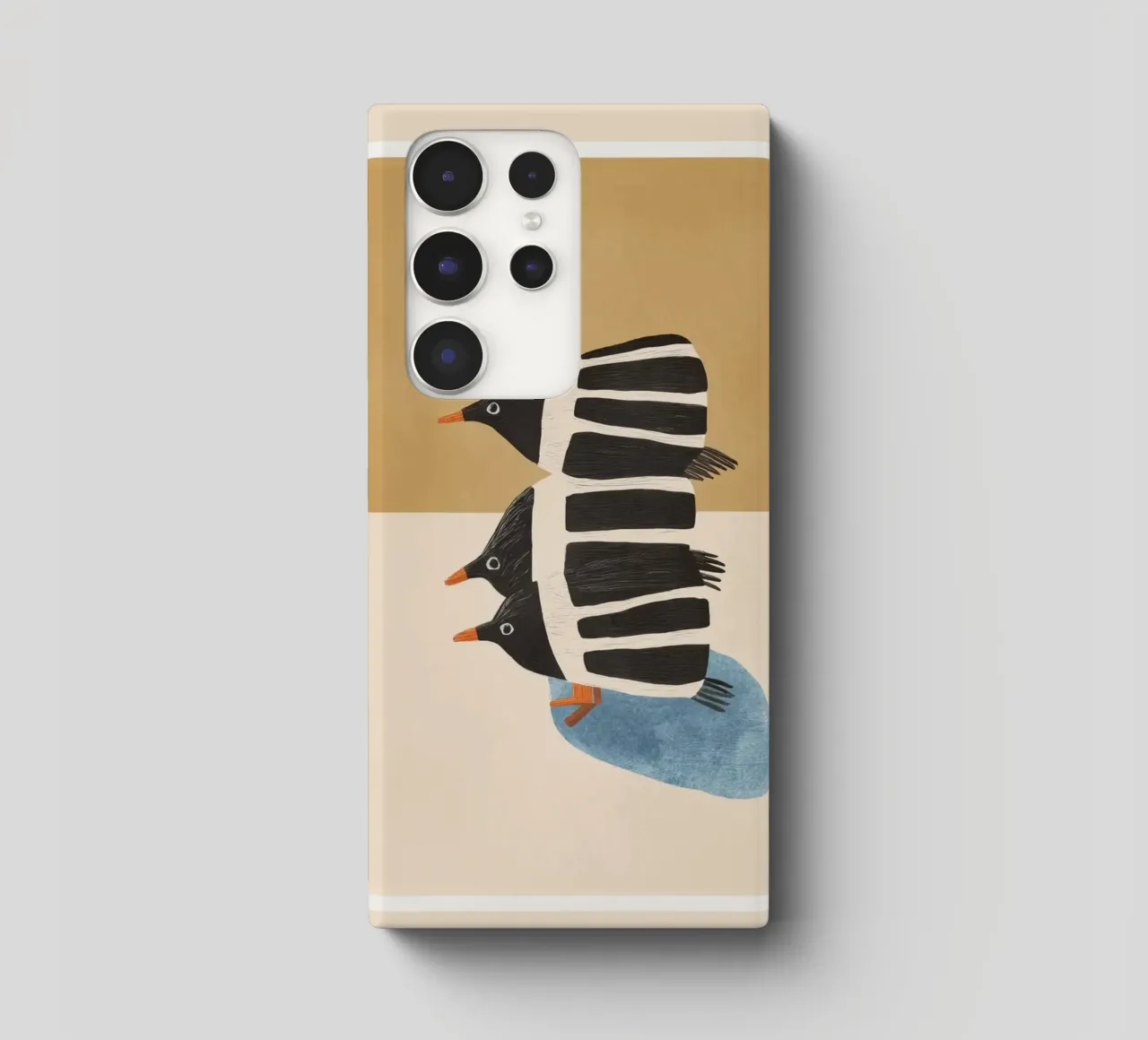 Minimal Penguin Stack cover samsung da cityart