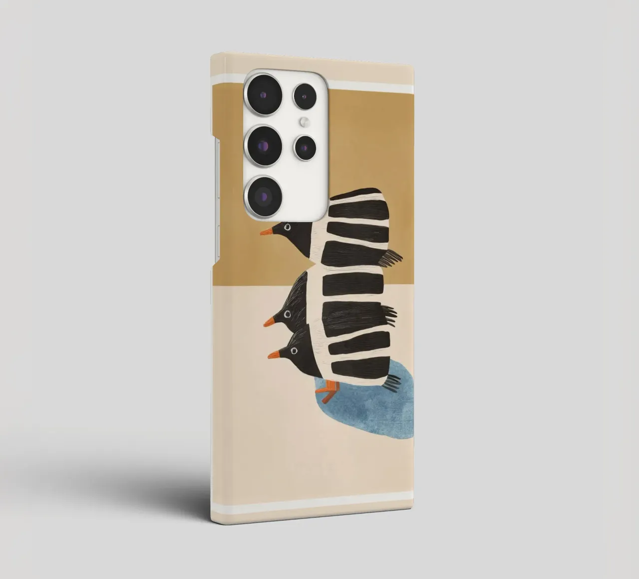 Minimal Penguin Stack cover samsung da cityart