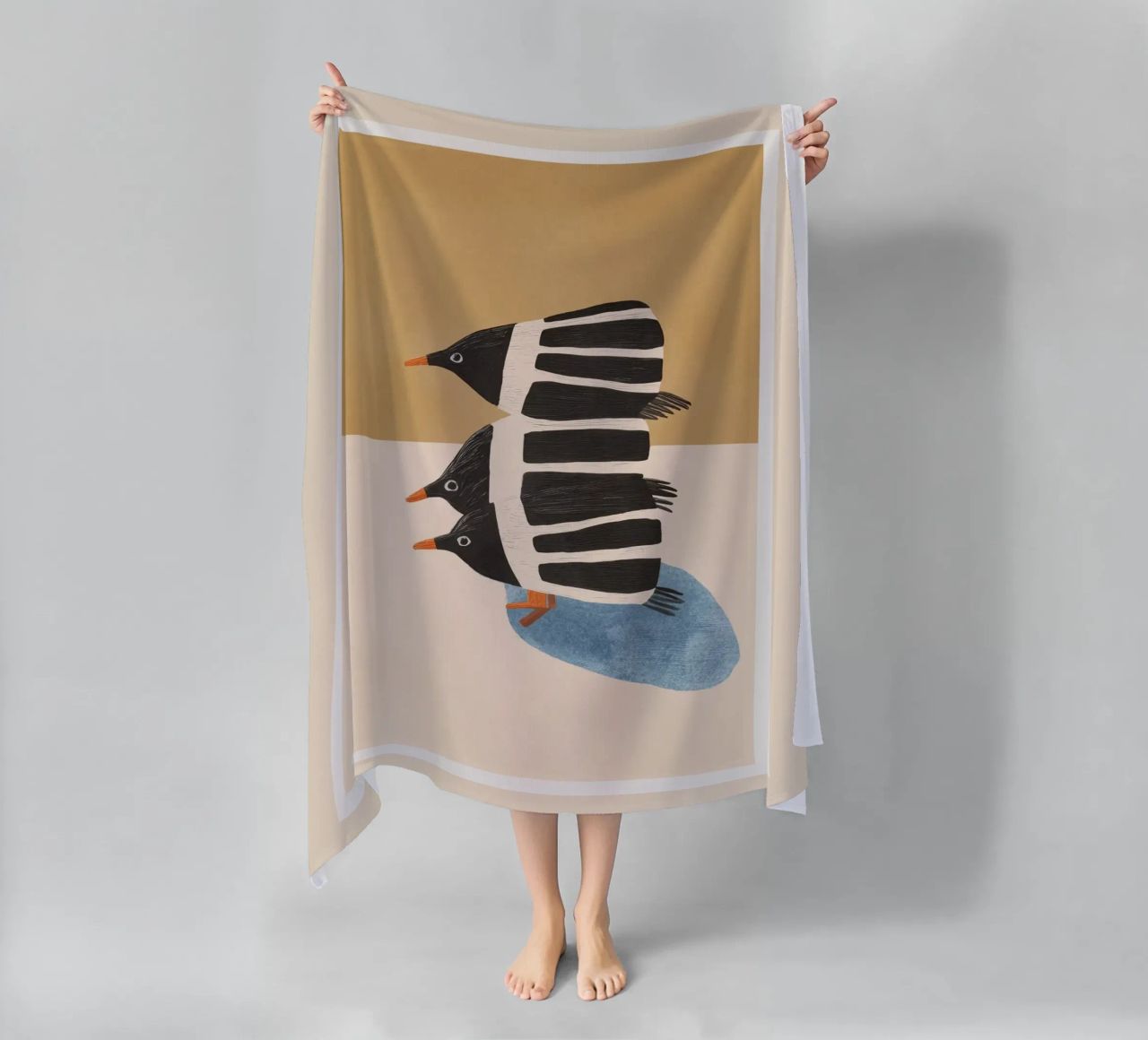 Minimal Penguin Stack telo mare da cityart
