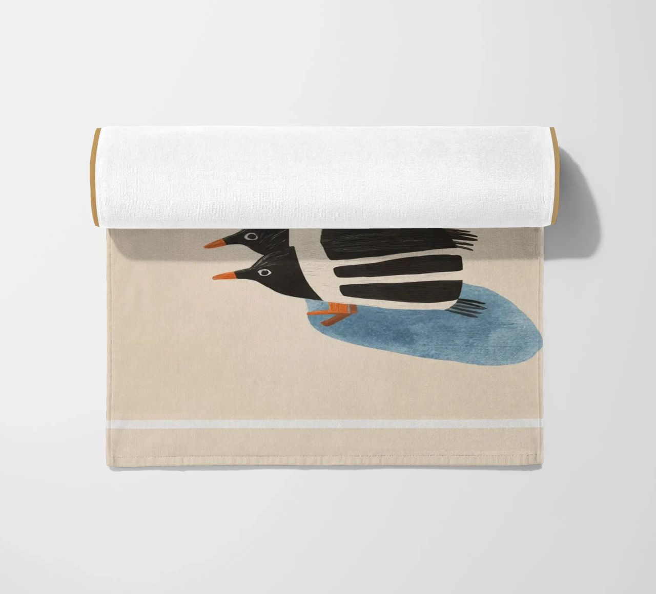 Minimal Penguin Stack telo mare da cityart