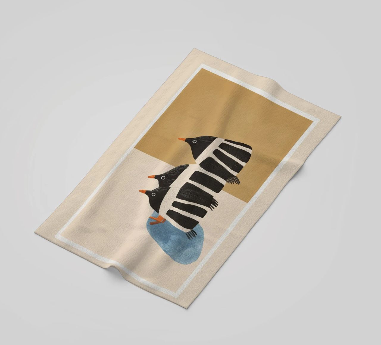 Minimal Penguin Stack telo mare da cityart