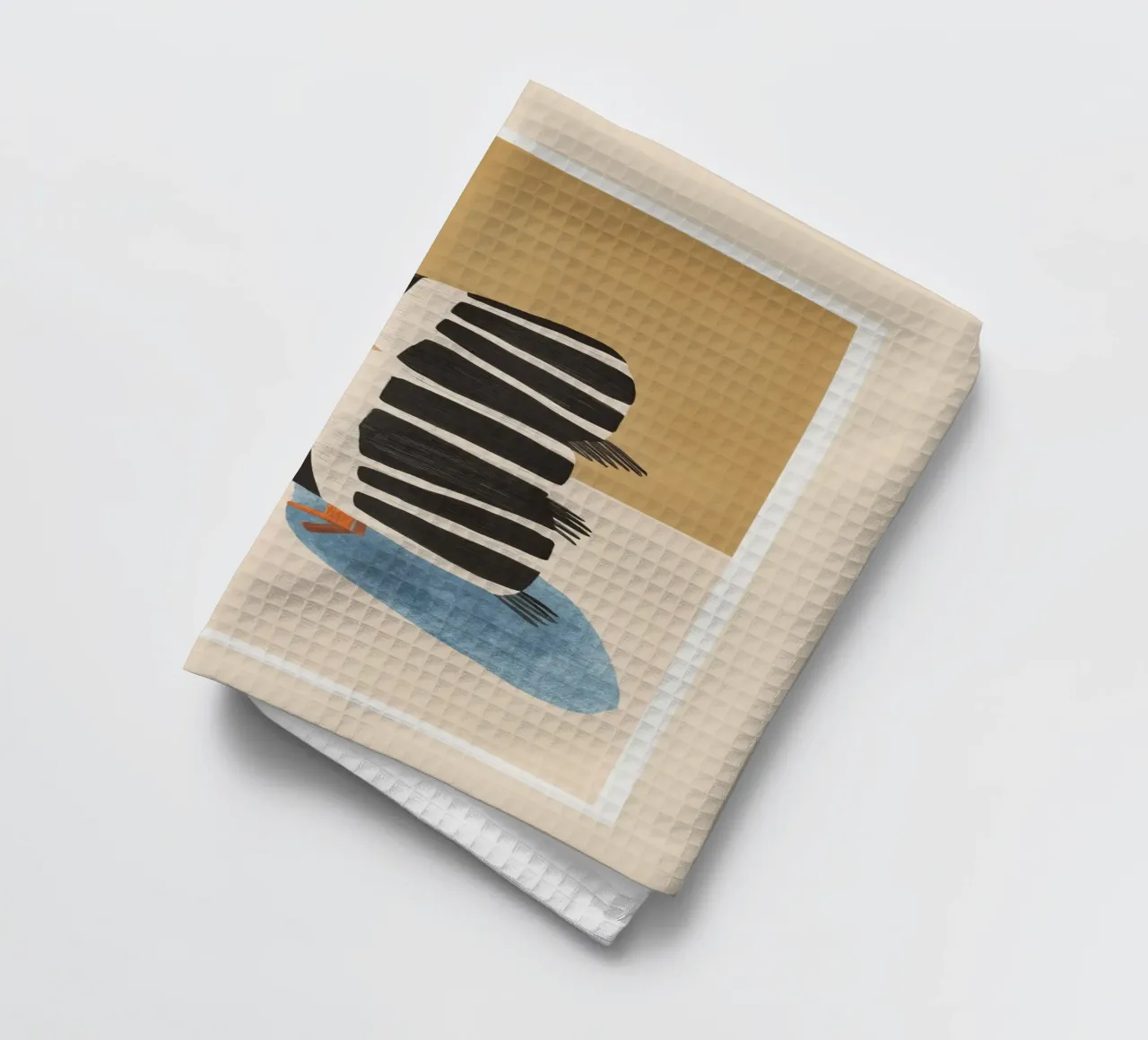 Minimal Penguin Stack canovaccio da cucina da cityart