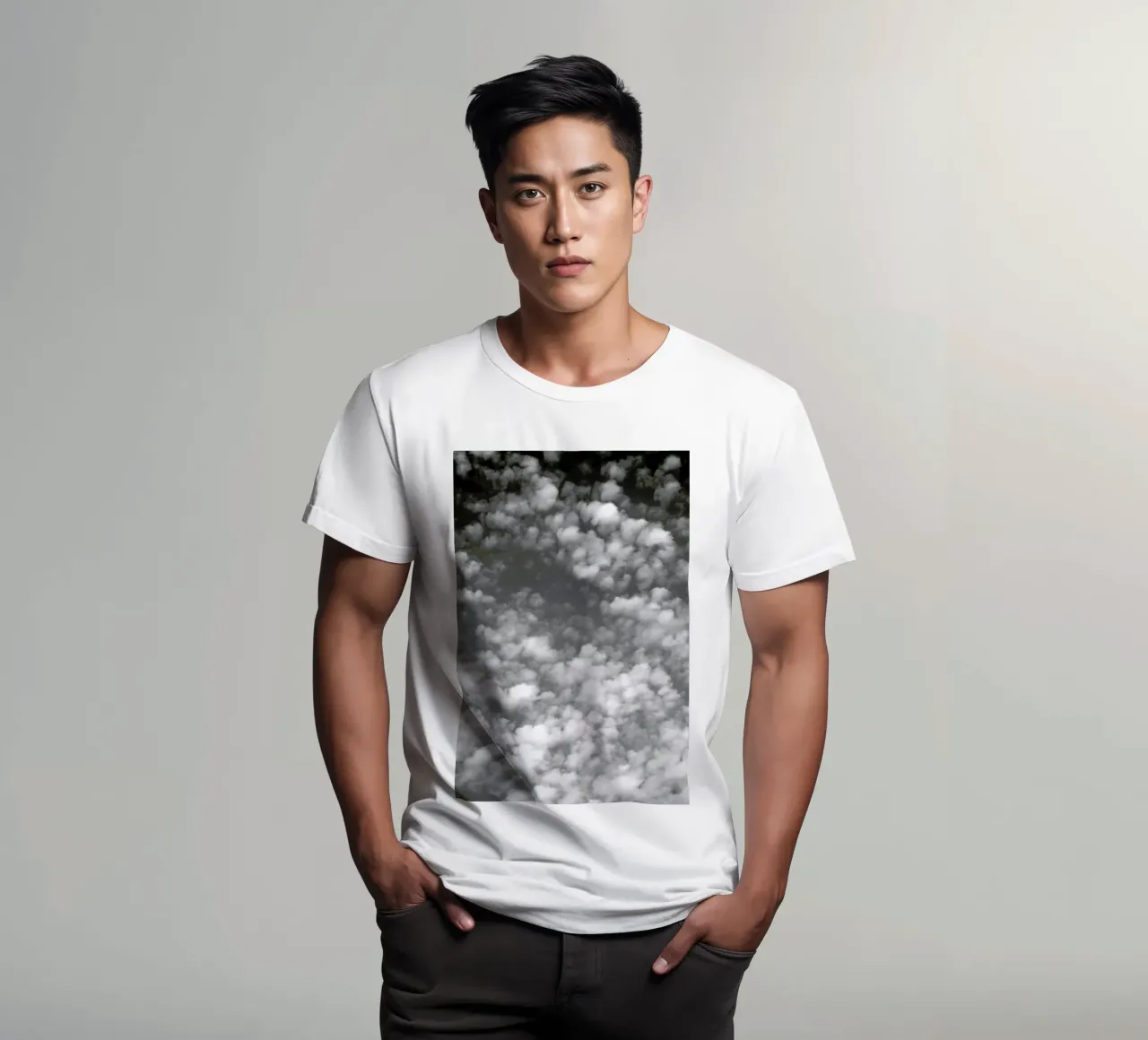 Sky, Clouds And Counting Sheep t-shirt da Studio Nahili