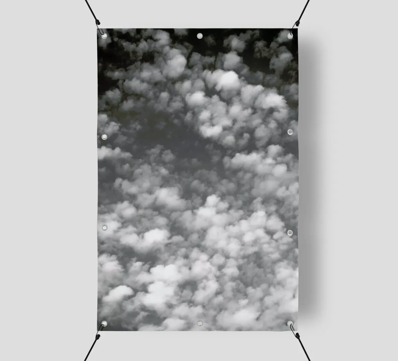Sky, Clouds And Counting Sheep telo in pvc da Studio Nahili