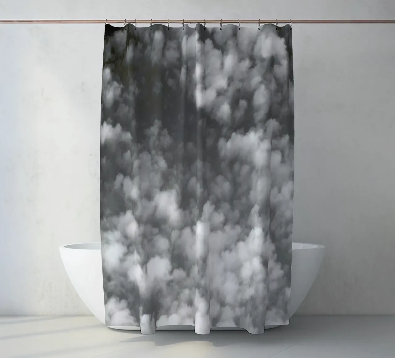 Sky, Clouds And Counting Sheep tenda da doccia da Studio Nahili