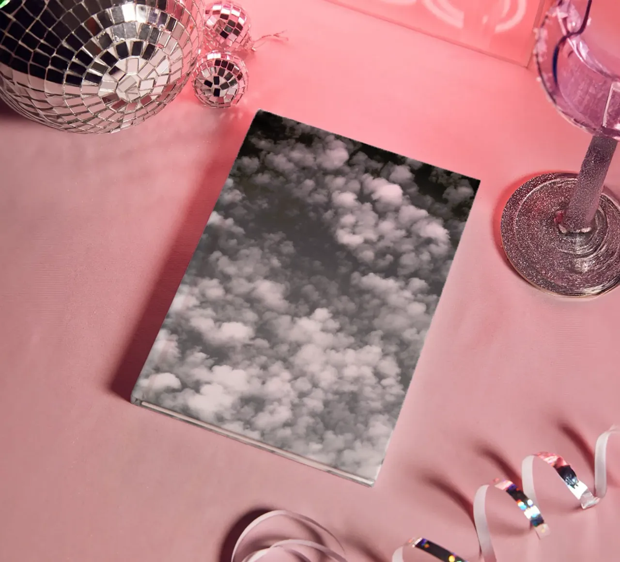 Sky, Clouds And Counting Sheep notebook by Studio Nahili