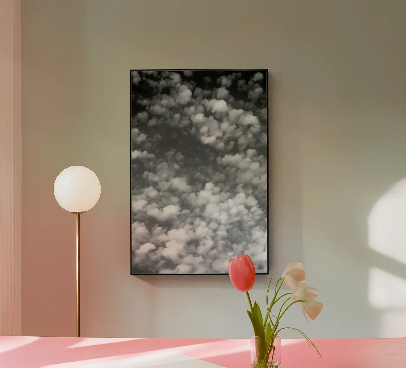 Sky, Clouds And Counting Sheep plexiglass da Studio Nahili