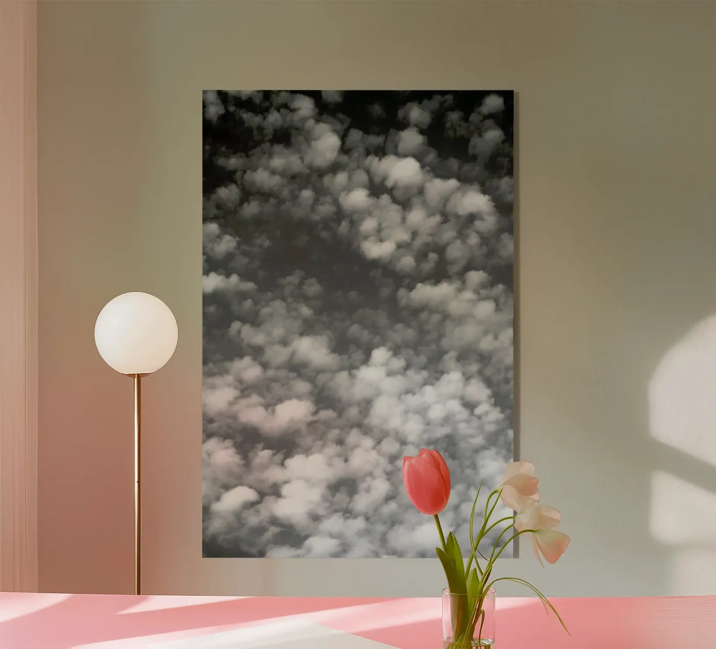 Sky, Clouds And Counting Sheep plexiglass da Studio Nahili