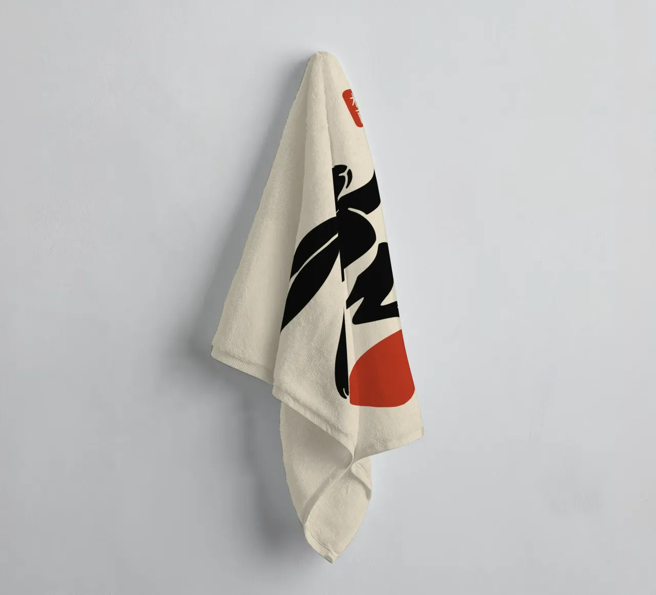 Balancing lucky rabbit towel by Moqro Home Decoration
