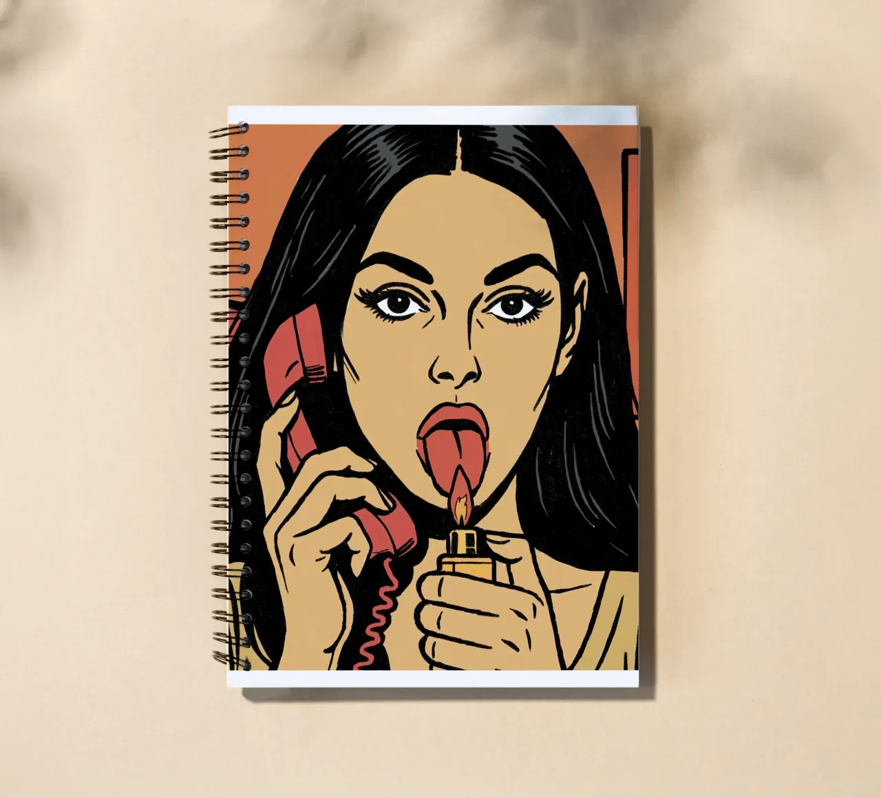 Hell Is a Teenage Girl spiral notebook by lucasmeier