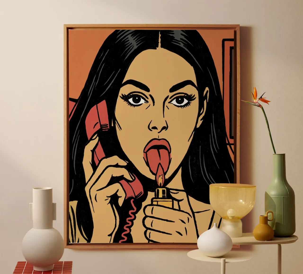 Hell Is a Teenage Girl canvas by lucasmeier