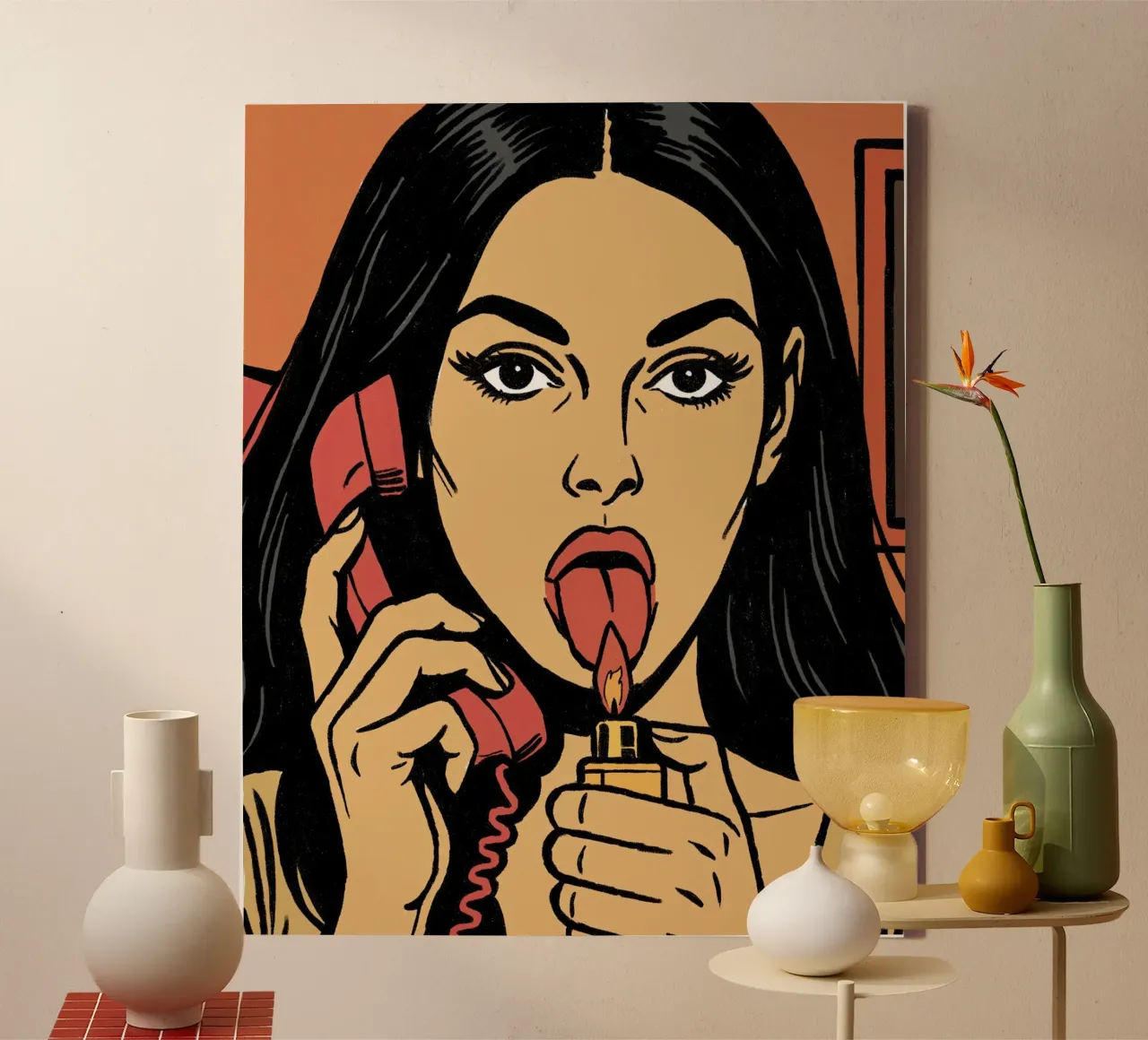 Hell Is a Teenage Girl canvas by lucasmeier