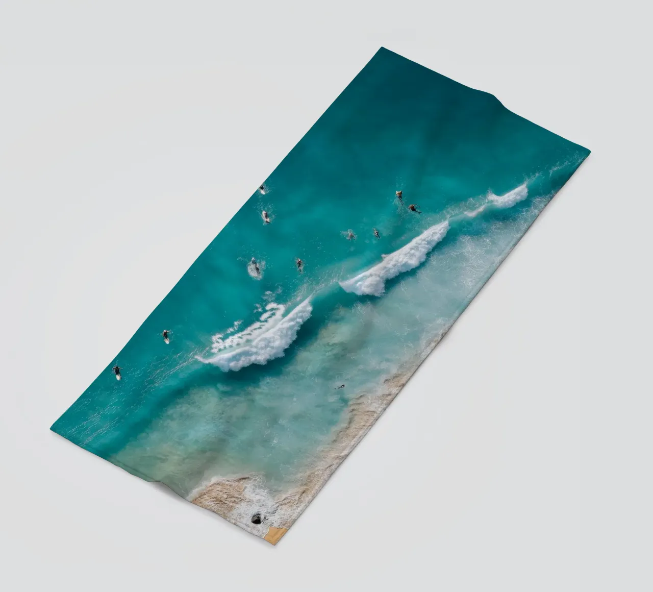 Surfers in Blue Waves telo mare da Nadjaa