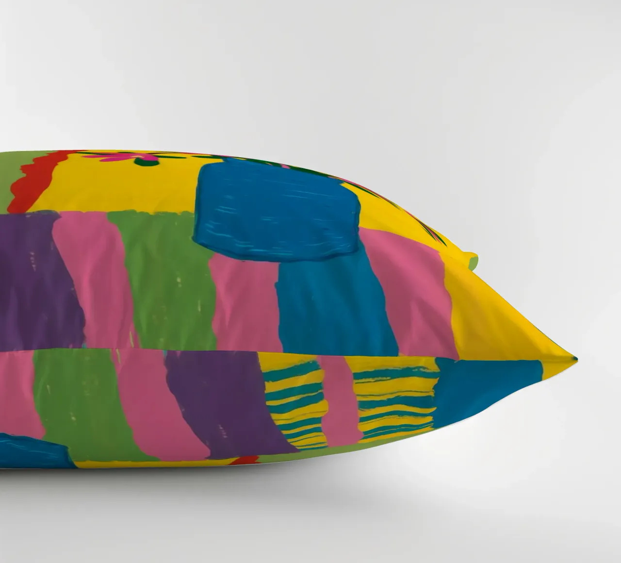 Il tappeto arcobaleno fiorisce cuscino da Tiga Bersama