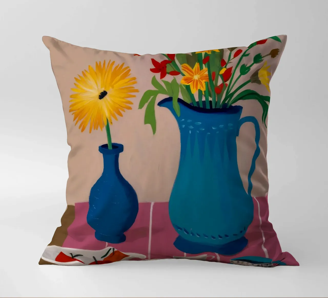 Azure Pitcher Simplicity decorative cushion by Fable Tempa