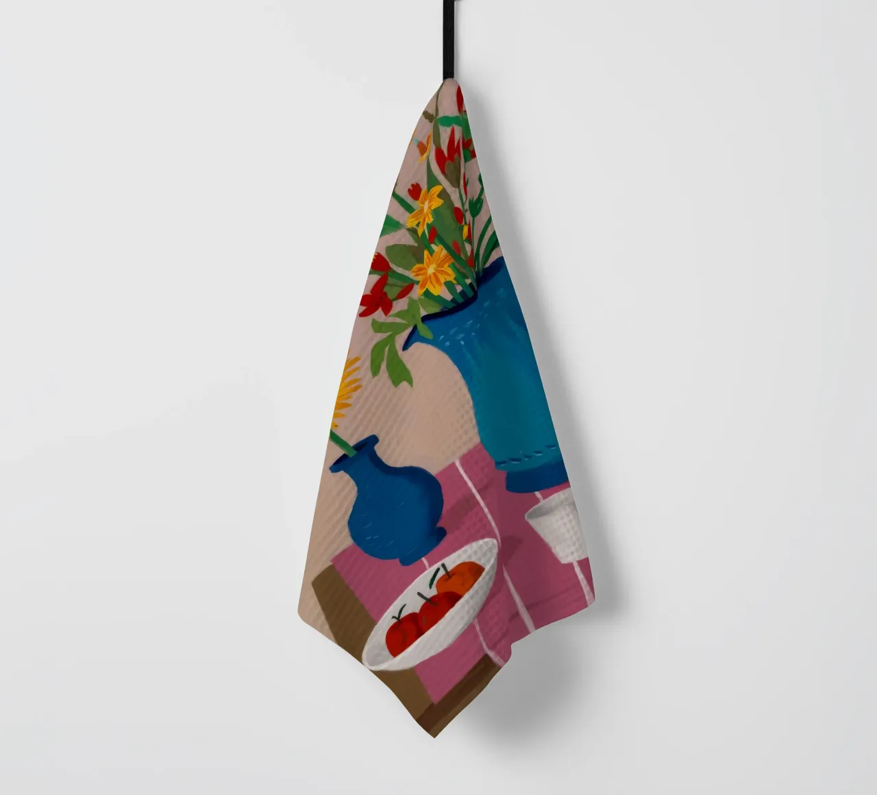 Azure Pitcher Simplicity tea towel by Fable Tempa