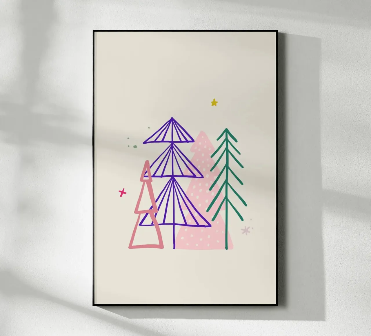 Winter Forest plexiglass da KRUTH DESIGN