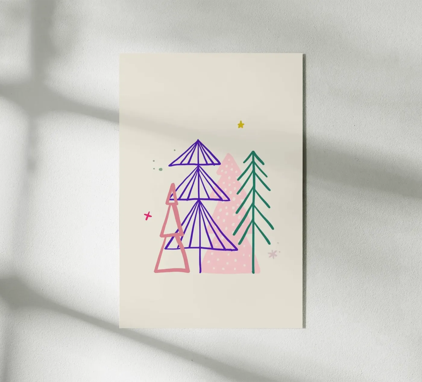 Winter Forest plexiglas de KRUTH DESIGN