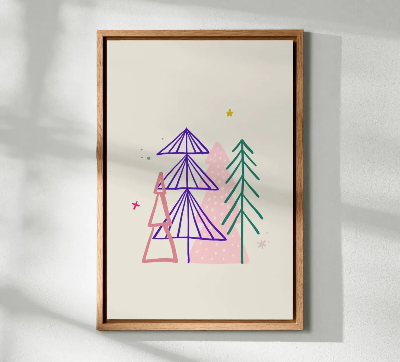 Winter Forest tela da KRUTH DESIGN