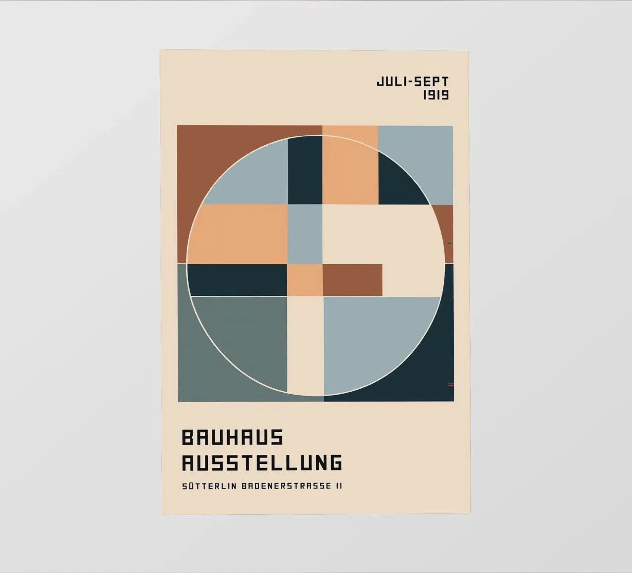 Bauhaus telo in pvc da Brooke