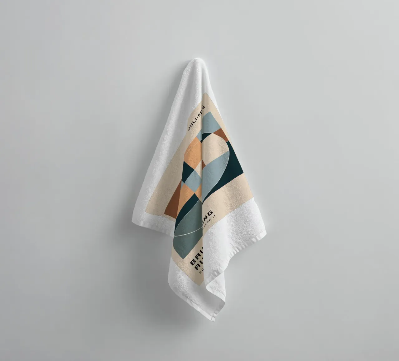 Bauhaus asciugamano da bagno da Brooke