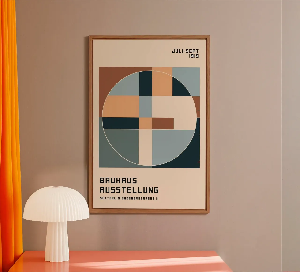 Bauhaus alu-dibond by Brooke