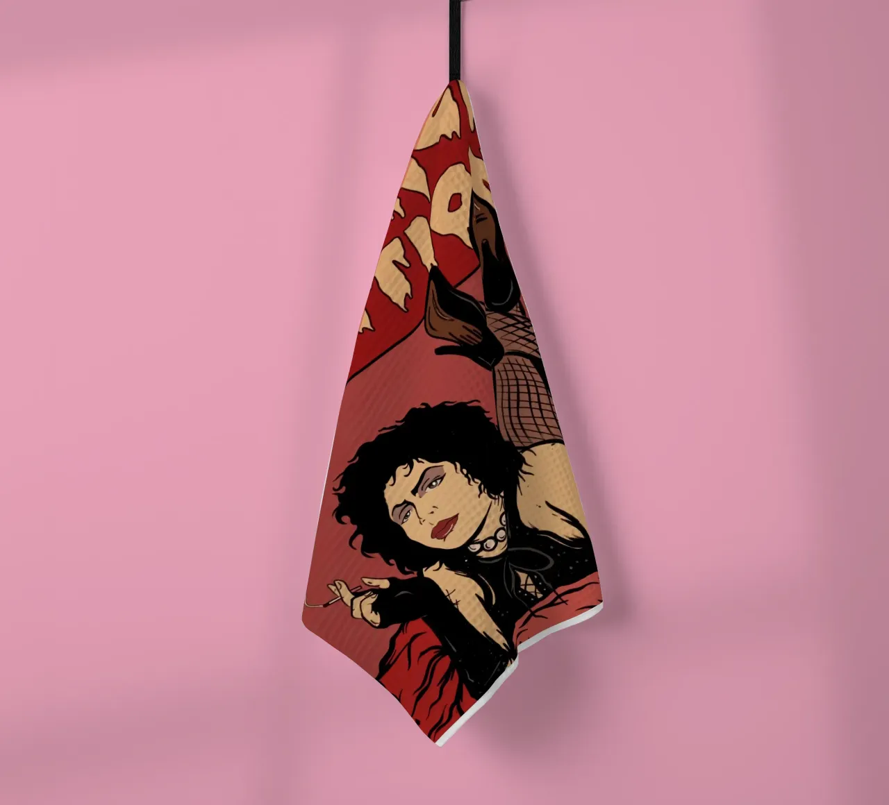Frank N Furter x Pulp Fiction canovaccio da cucina da lucasmeier