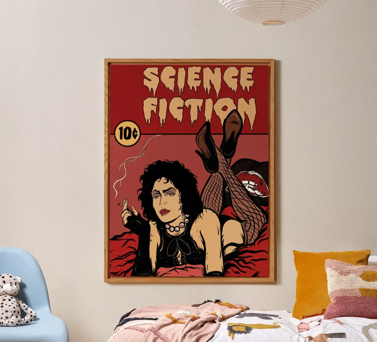 Frank N Furter x Pulp Fiction alluminio dibond da lucasmeier