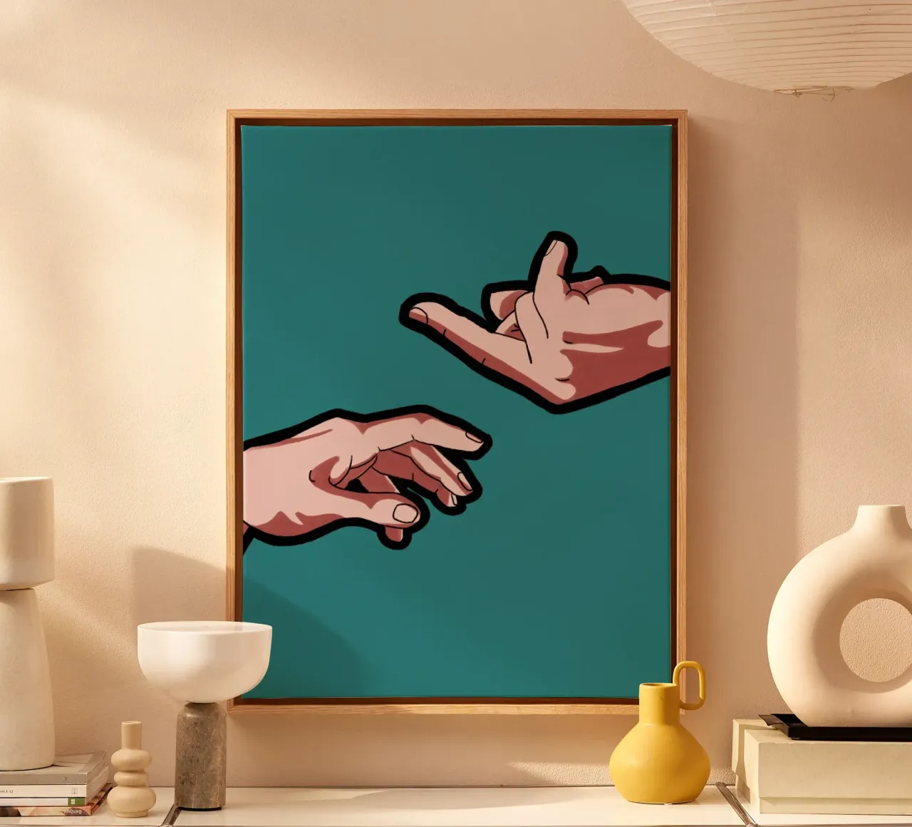 The Creation of Sass canvas with Floater frame by lucasmeier