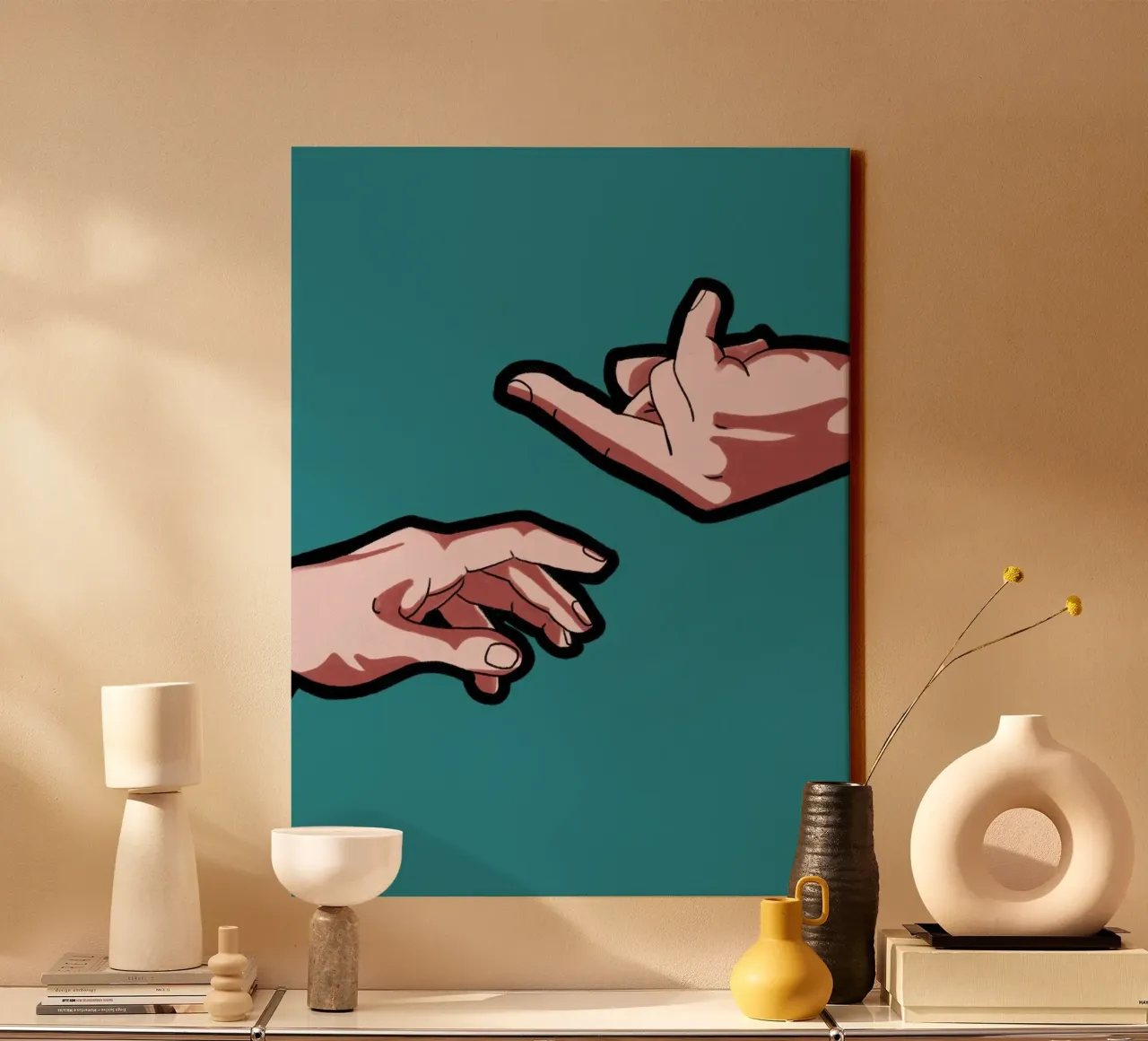 The Creation of Sass canvas with Floater frame by lucasmeier