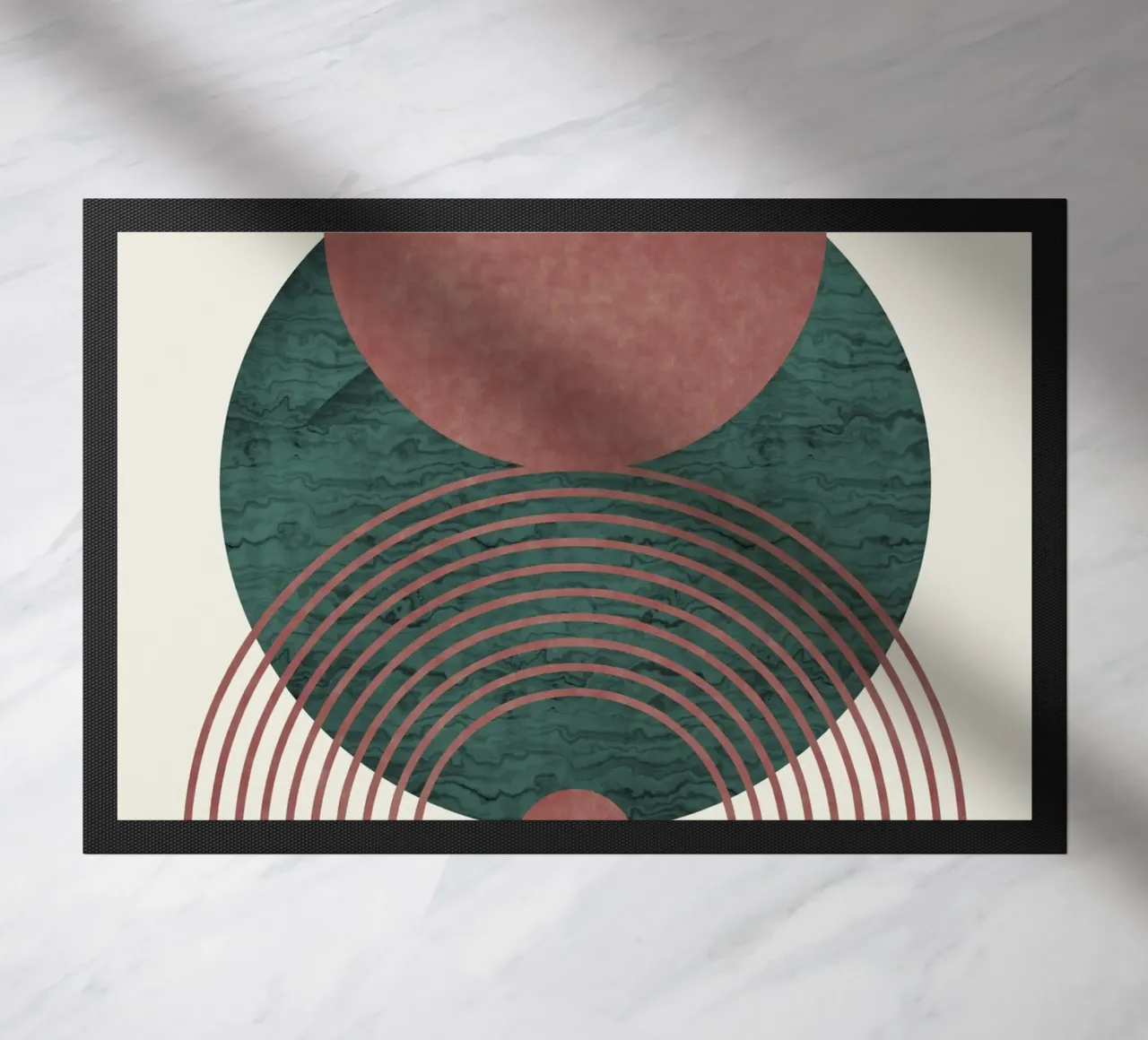 Rame di metà secolo zerbino da Little Dean