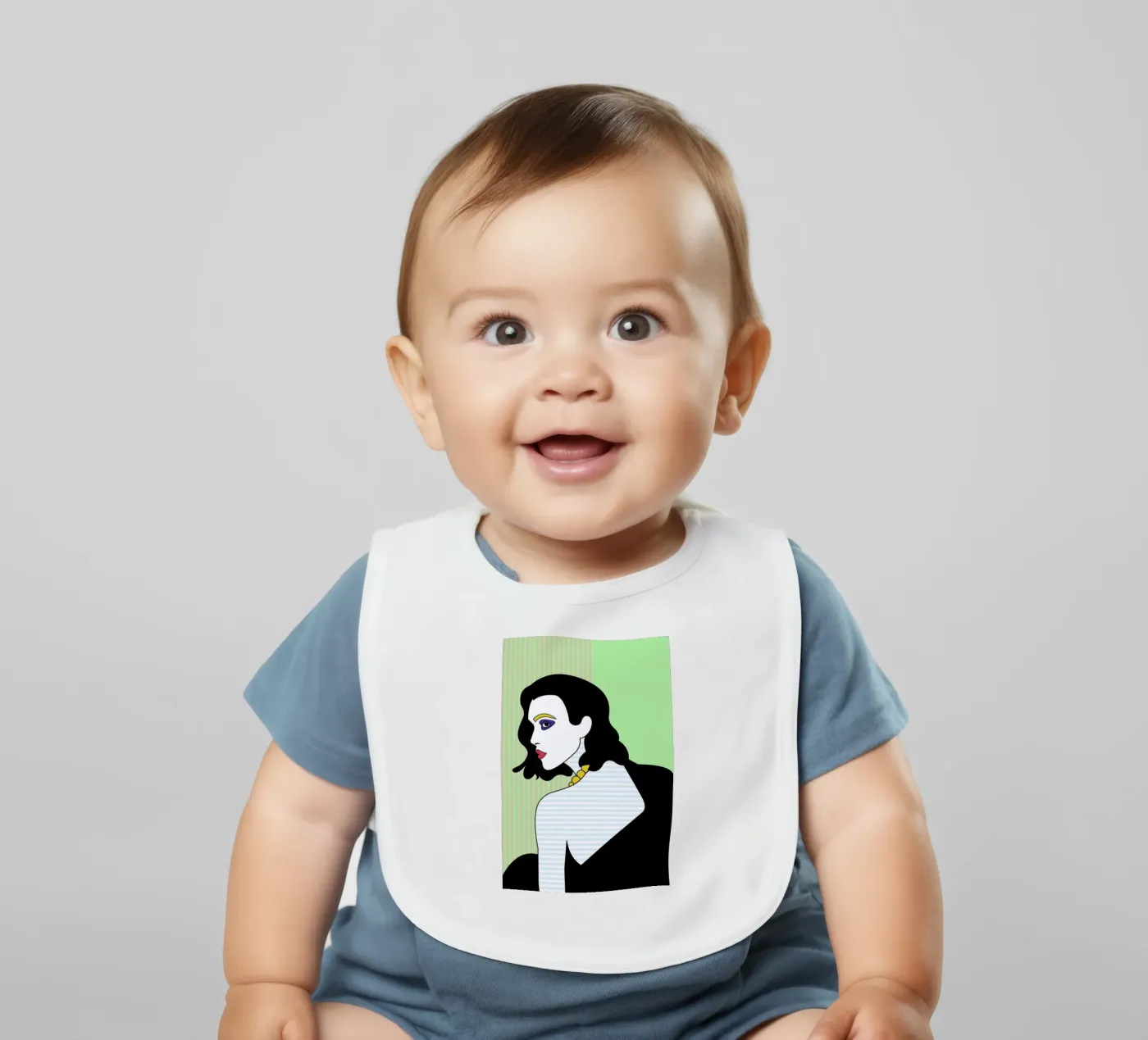 Olivia baby slabbetje van Dignity