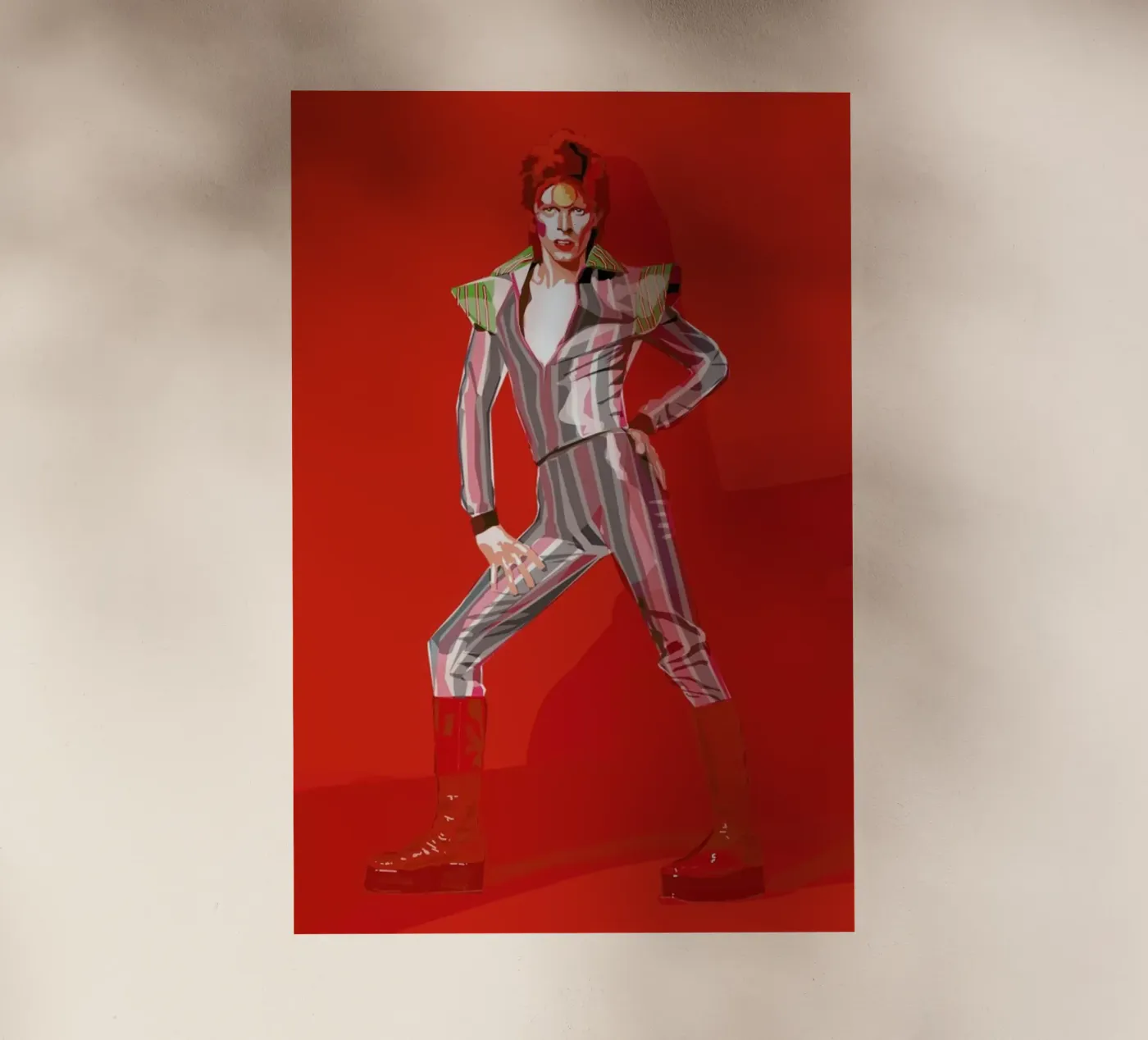 David Bowie pellicola backlit da Agnes KR Patience