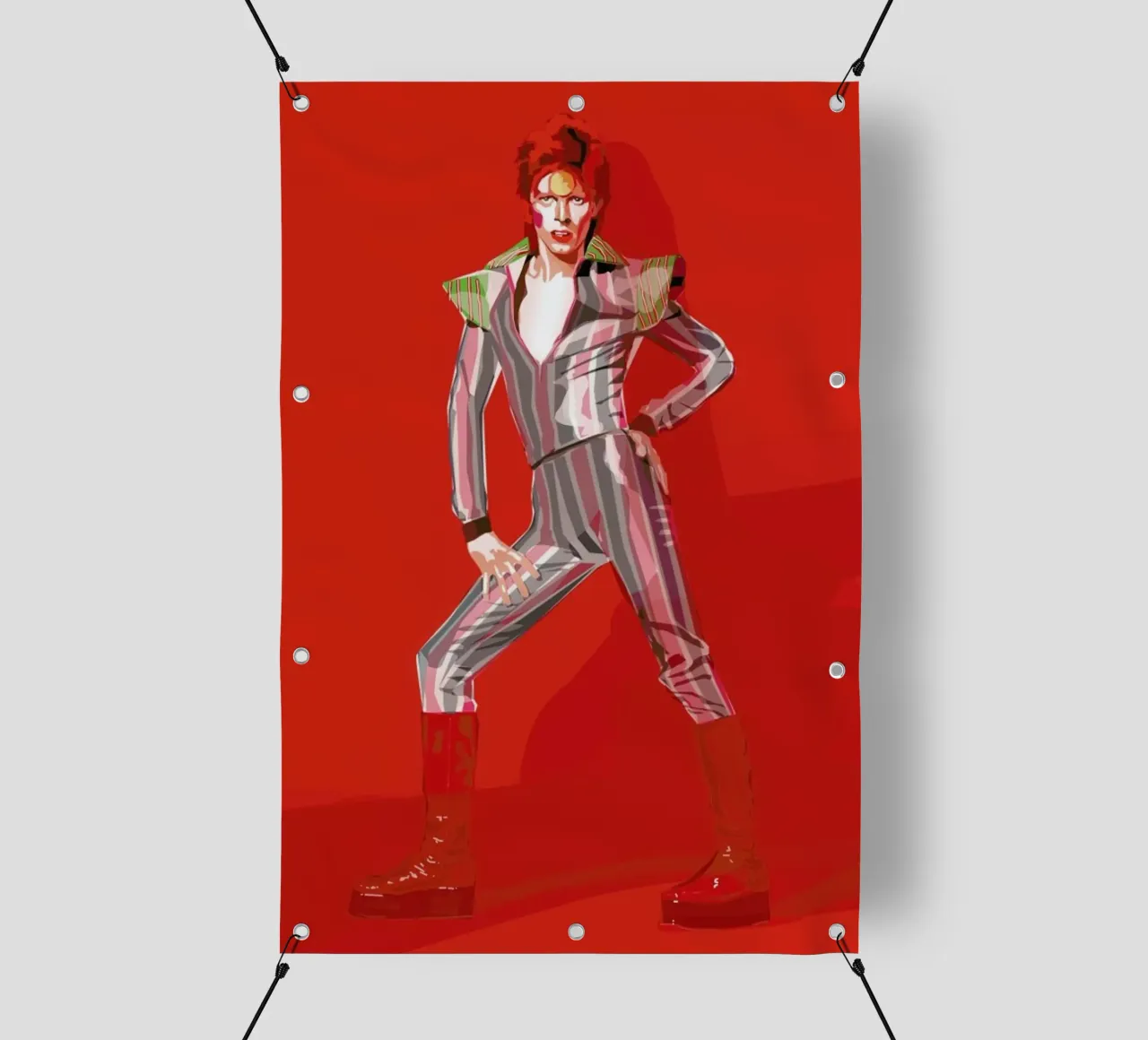 David Bowie telo in pvc da Agnes KR Patience