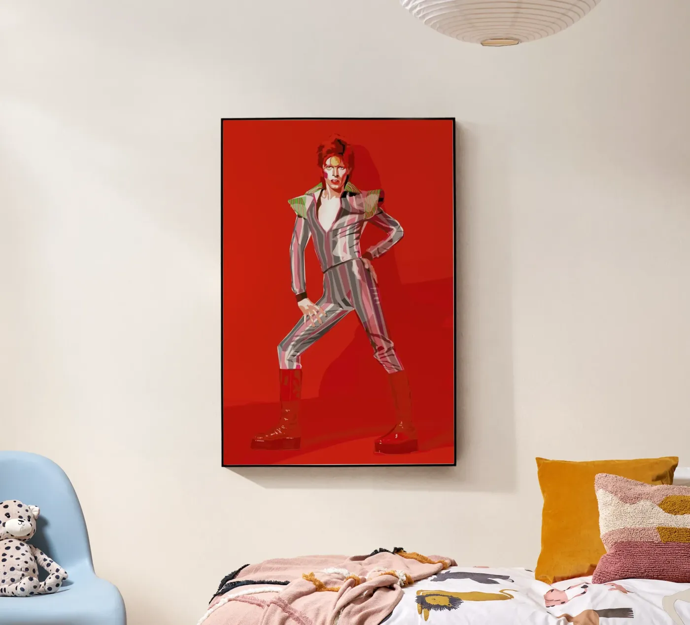 David Bowie plexiglass da Agnes KR Patience
