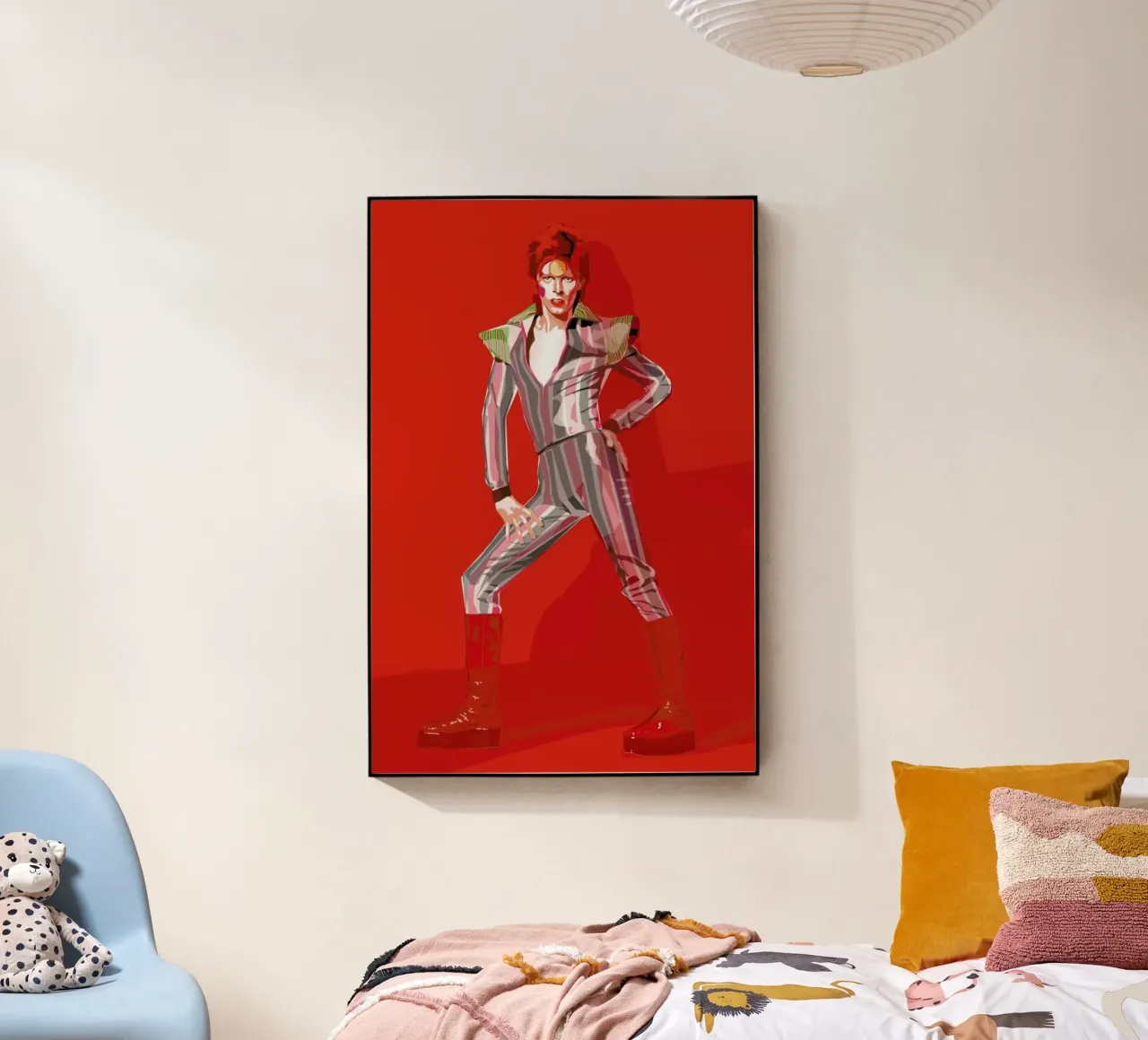 David Bowie plexiglass da Agnes KR Patience