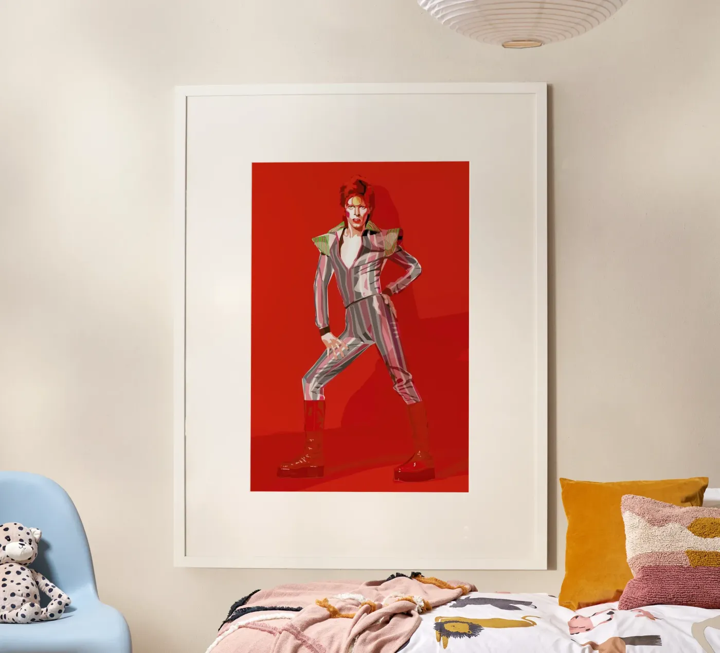 David Bowie Poster von Agnes KR Patience