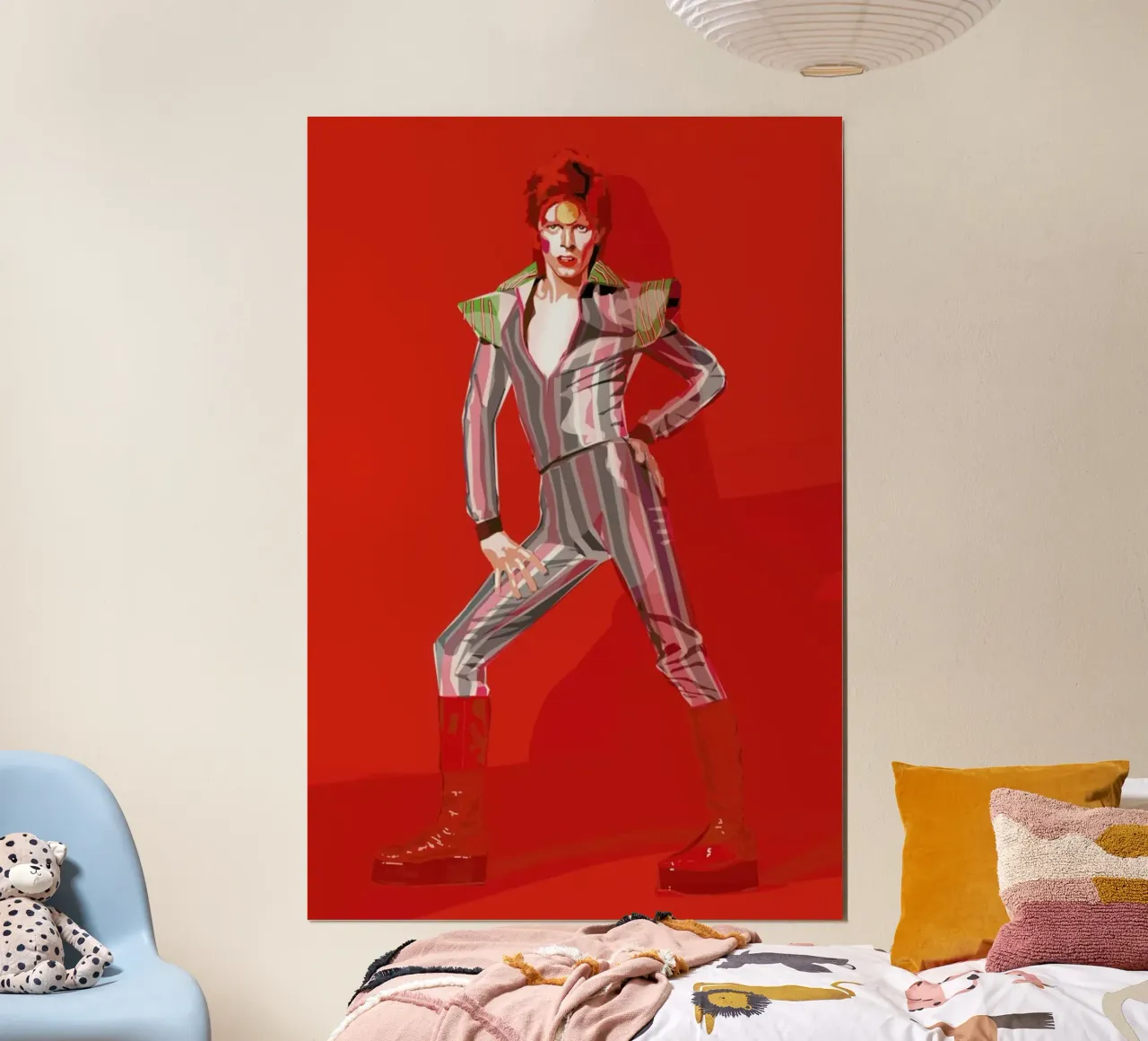 David Bowie poster da Agnes KR Patience