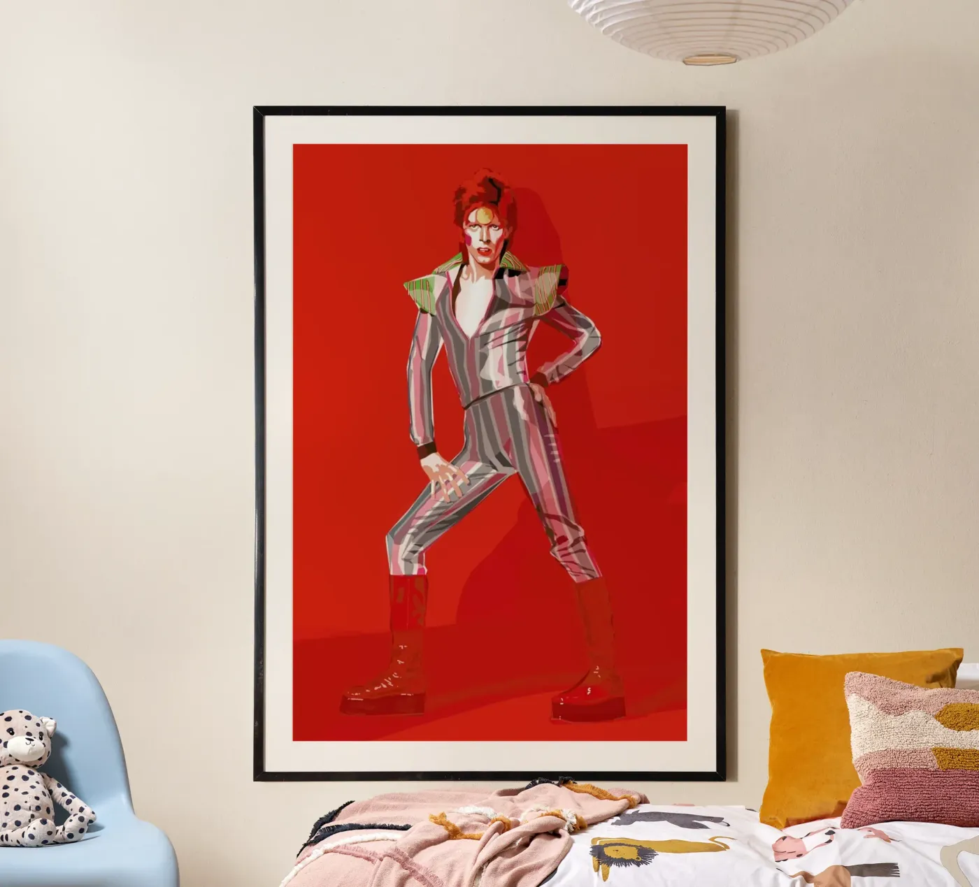 David Bowie Poster von Agnes KR Patience