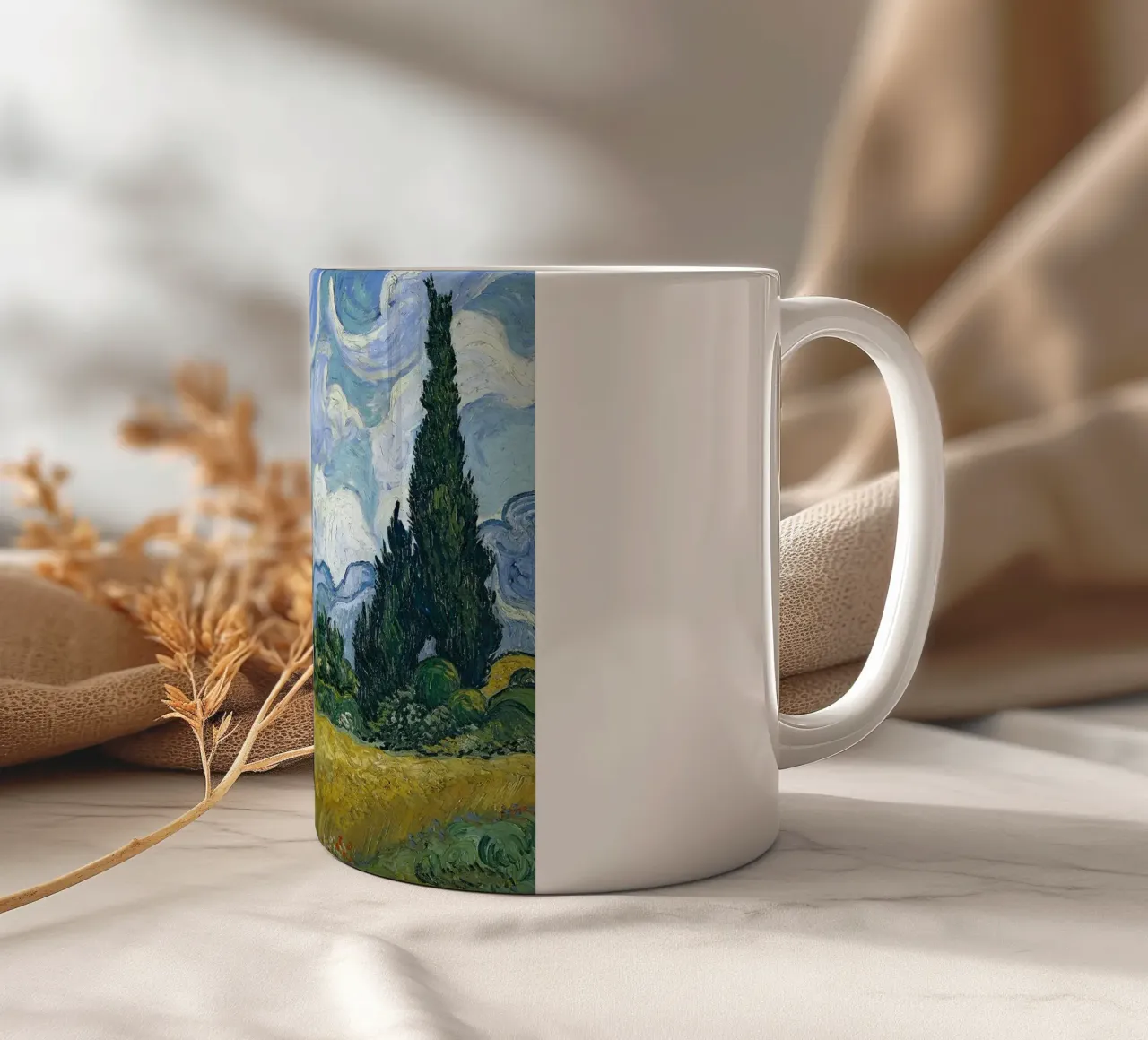 Vincent van Gogh - Camera da letto ad Arles tazza in ceramica da ashcraft shop