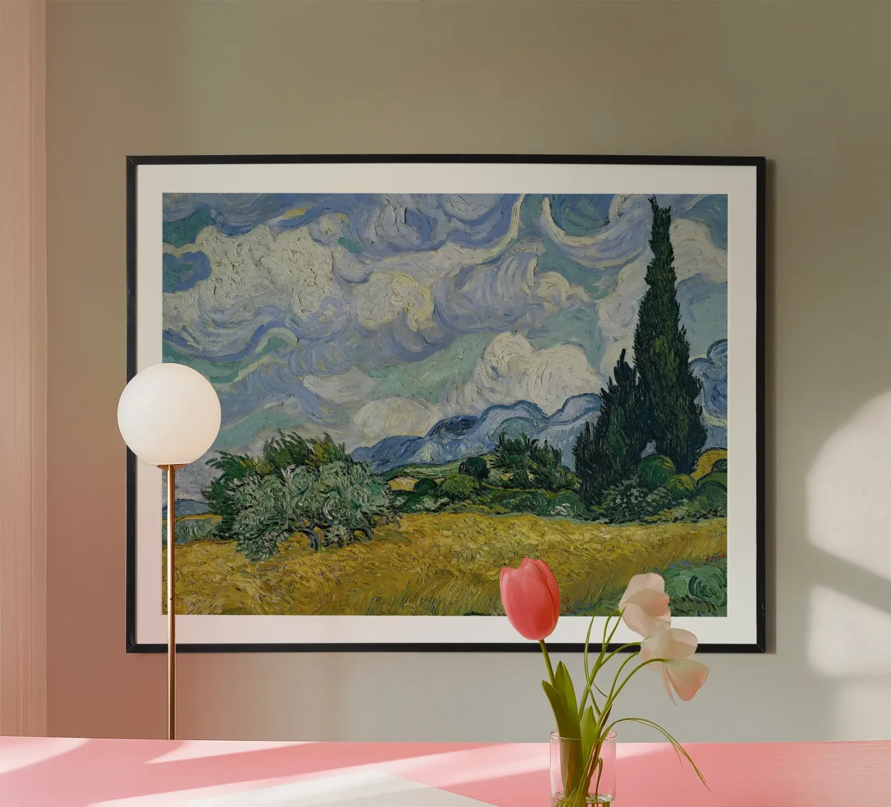 Vincent van Gogh - Camera da letto ad Arles poster da ashcraft shop