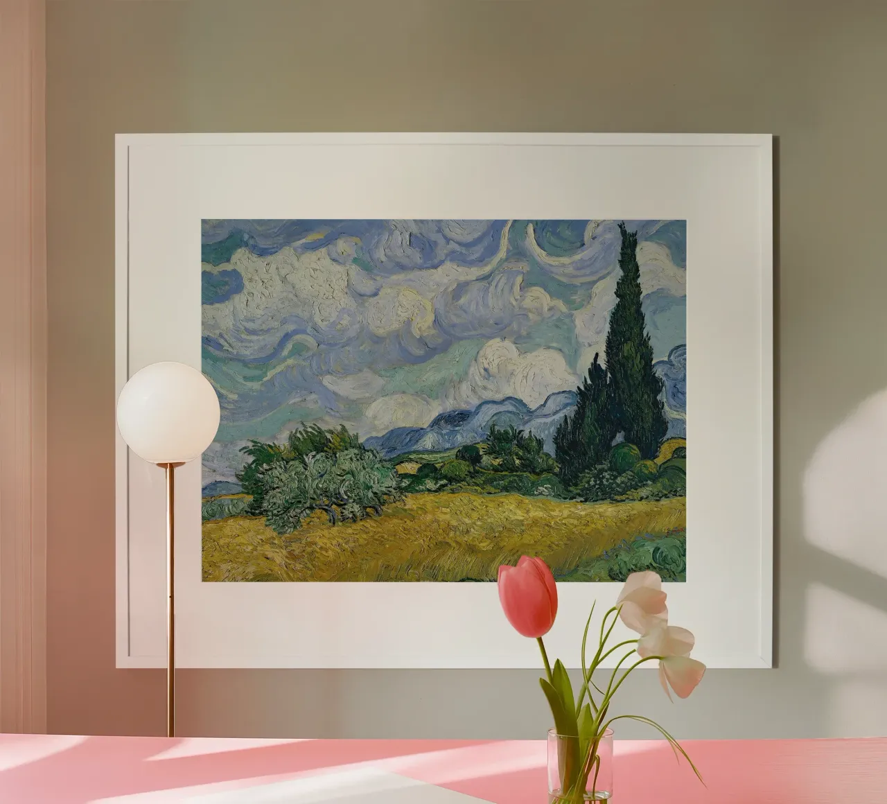Vincent van Gogh - Camera da letto ad Arles poster da ashcraft shop