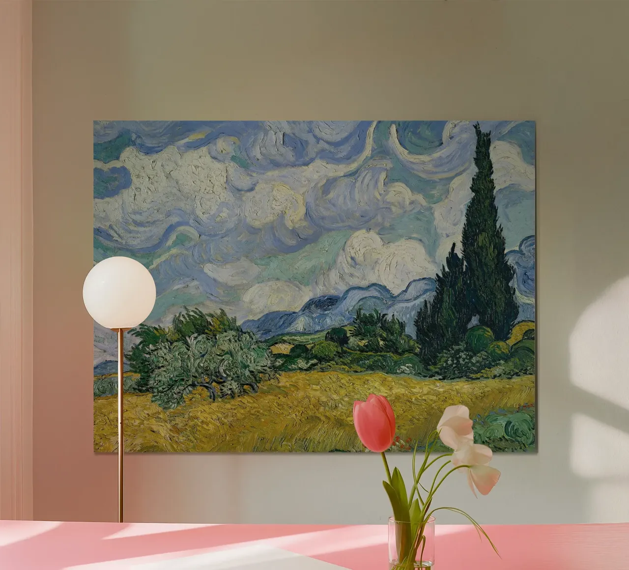 Vincent van Gogh - Camera da letto ad Arles poster da ashcraft shop
