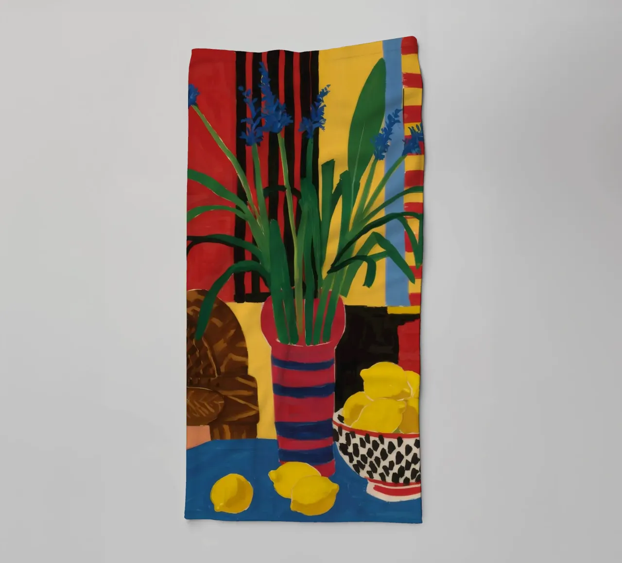 Primary Color Symphony towel by Fable Tempa