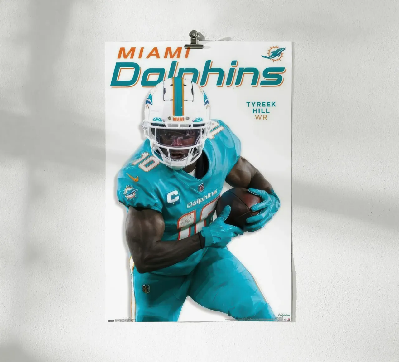NFL Miami Dolphins - Tyreek Hill Serie 23 poster da nice sport